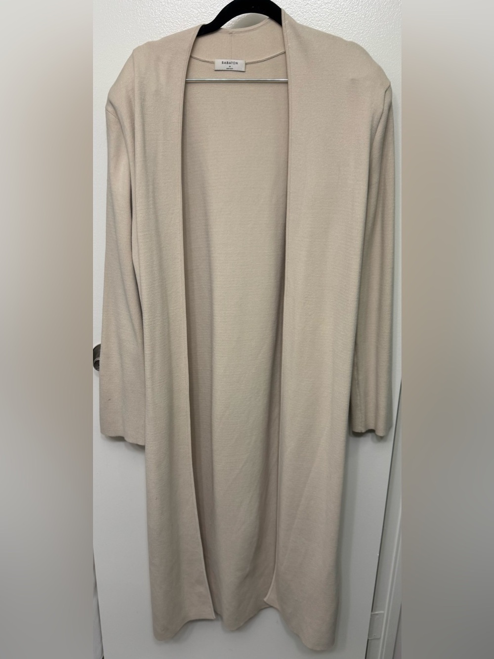EUC Aritzia Babaton Long Cardigan | Open Front Knit Duster Sweater - Picture 1 of 3